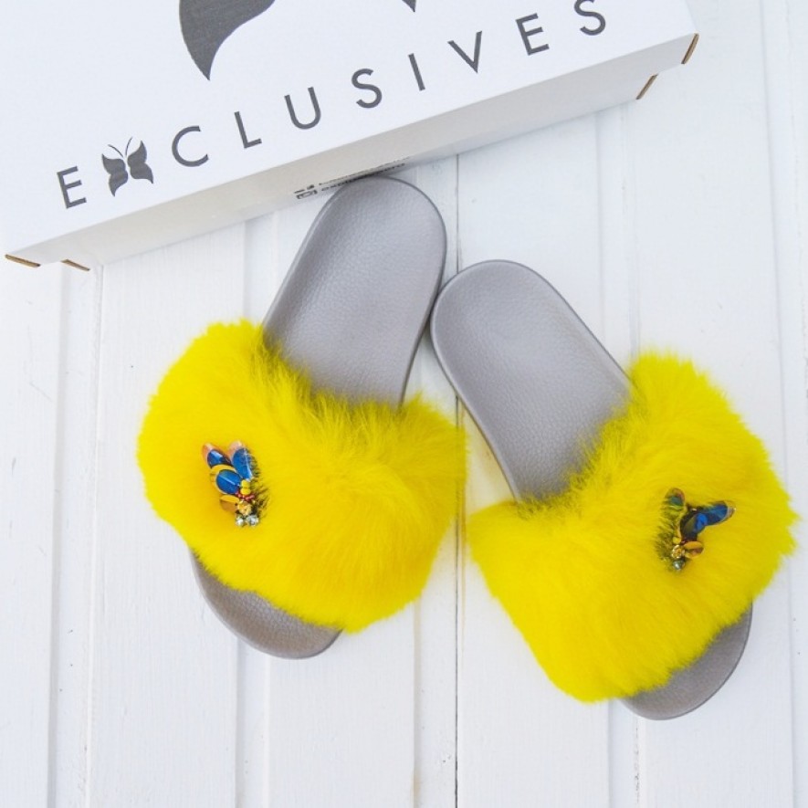 Papuci - Buzz - Yellow